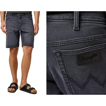 Pánské kraťasy Wrangler Pánské džínové kraťasy ke kolenům kraťasy velikost 40