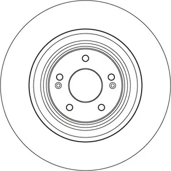 Brzdový kotouč Brzdový kotouč TRW DF4607S