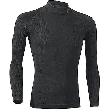 Pánské tričko Triko Specialized underwear Seamless Ls roll-neck blk S 2019/20