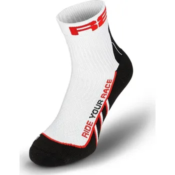 Pánské ponožky Ponožky R2 Softair Salsa white/black/red M