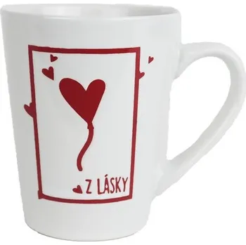 Hrnek srdce s nápisem Z lásky X8161