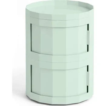 Noční stolek HAY Úložný stolek Facet Cabinet 20, soft mint