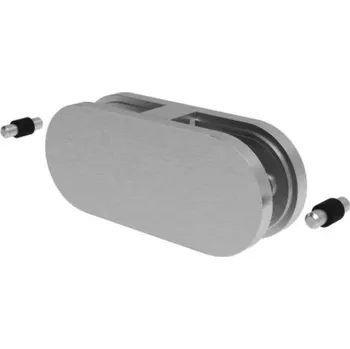 Zábradlí Hahn Steel Držák výplně skla – Model 22, nerez AISI 316, broušený Těsnění pro sklo: 8mm