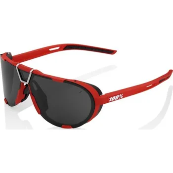 Sluneční brýle Cyklistické brýle 100% Westcraft - Soft Tact Red - Black Mirror Lens - doprava zdarma