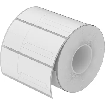 Kotouček do pokladny a tiskárny štítků Niimbot štítky T 25x30mm+47mm, 900ks bílé, pro K3