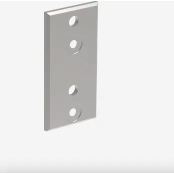 Zábradlí Hahn Steel Boční kotvení 120 x 60 mm, Nerez AISI 304, broušený