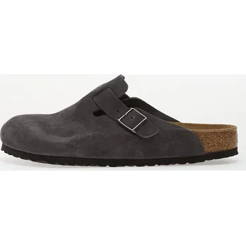 Pánská obuv Tenisky Birkenstock Boston Suede Leather Charcoal EUR 46
