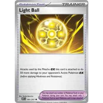 Karetní hra Light Bal 191/217 - Ascended Heroes Typ karty: Non-Holo