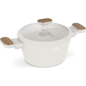 Nádobí BERLINGERHAUS Kastrol s titanovým povrchem a poklicí 20 cm Sahara Nordic Collection BH-8319