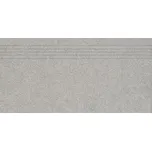 Schodovka Rako Block šedá 30x60 cm mat DCPSE781.1