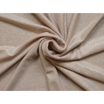 pudrový úplet Shiny s metalickým efektem