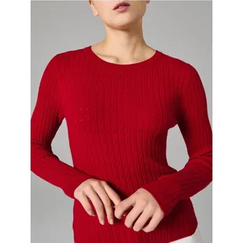 Dámský svetr Sinsay - Prolamovaný svetr - červená - 170FK-33J - 170FK-33J-XS