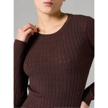 Dámský svetr Sinsay - Prolamovaný svetr - hnědá - 170FK-88X - 170FK-88X-M