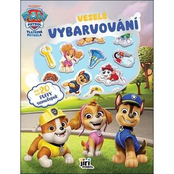 Bystrá hlava Tlapková patrola - Veselé vybarvování se super samolepkami