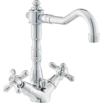 Vodovodní baterie Umyvadlová baterie Paffoni Ricordi s výpustí chrom IR085