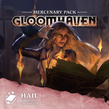 Desková hra Cephalofair Games Gloomhaven: Mercenary Pack – Hail, Irritable Enchanter