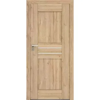 Interiérové dveře Interiérové rámové dveře Piano 1 s obdelným a horizontálním prosklením. Dveře mají rám z MDF desky.