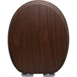 WC prkénko Glacera MDF ořech 2073