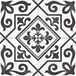 Dlažba Peronda Ayala black 45x45 cm mat AYALABK