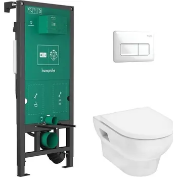 Klozet Závěsný wc set do lehkých stěn / předstěnová Hansgrohe 60301450