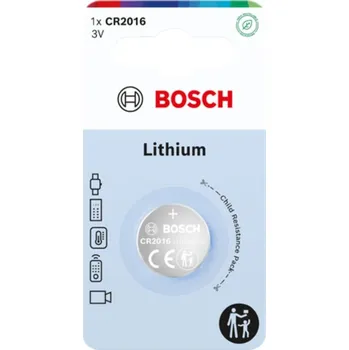 BOSCH Lithium CR2016B1-00 Baterie CR2016, 1 ks
