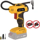 Asist AKU GANG AE7C20A AKU kompresor 20 V, 10 bar