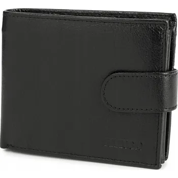 Peněženka Bellugio pánská peněženka z pravé kůže černá - muž