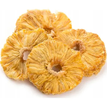 Sušené ovoce Ananas sušený kolečka BEZ CUKRU 2000g GIEKO PREMIUM 2kg
