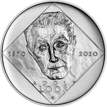 Česká republika. 200 Kč 2020. Adolf Loos. Běžná kvalita.
