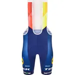Replika závodních kraťasů s laclem Santini Lidl-Trek SIZE: XL, COLOR_NAME: tmavě modrá/žlutá