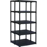 ARTPLAST Tempo T80-10PLUS Regál 2v1, 5 polic, šířka 80 cm