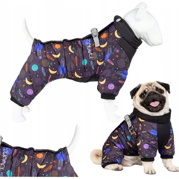 Obleček pro psa Zateplený Zimní Kombinéza Obleček pro Psa Odin Space Vícebarevný 3XL