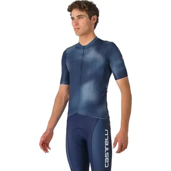 cyklistický dres Dres Castelli Vortice blg blue XL - doprava zdarma