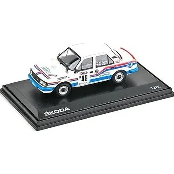 Hračka ABREX Škoda 120L 1984 #49 Zavřel - Vtípil Star Rally Barum Rally Zlín Historic 2021 143712