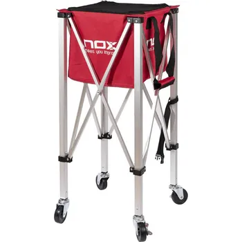 Odpadkový koš Pojízdný skládací koš na padelové míče NOX FOLDING BASKET WITH WHEELS