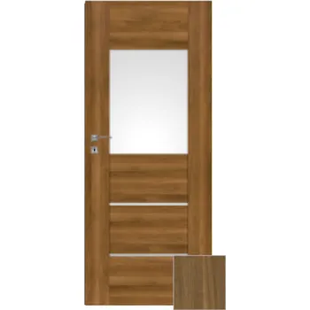 Interiérové dveře Interiérové dveře Naturel Aura levé 80 cm ořech karamelový AURA2OK80L