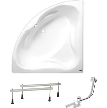 Rohová vana Laguna Cornelia 140x140 cm akrylát levá i pravá SIKOCO1400APN