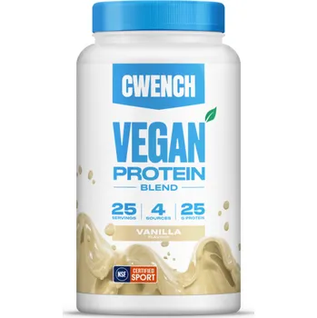 Hokejová tréninková pomůcka Protein Cwench Vegan Blend Vanilla (850g) Cwench