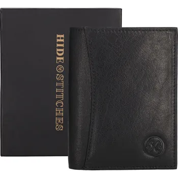 Peněženka Pánská peněženka Hide & Stitches Da Vinci - černá