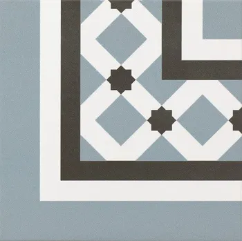 Dlažba Roh Peronda FS Patchworks Henley ice 22,5x22,5 cm mat THENLEYIC