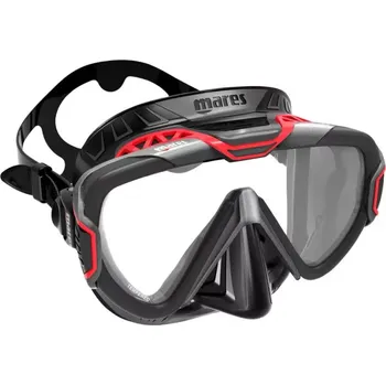 Potápěčské vybavení Mares Maska na potápění PURE WIRE Šedá / červená / černá GRRBK