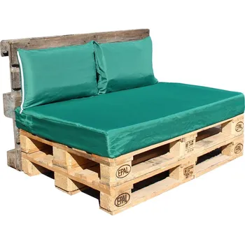 Podsedák Cappa Garden Polstr na paletový nábytek s&nbsp;polštáři&nbsp;Emerald