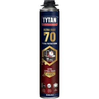 Montážní pěna Tytan Pistolová pěna Ultra Fast 70 870ml