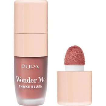 Tvářenka Pupa Wonder Me Shake Blush Liquid Blush - Tekutá tvářenka 5,5 ml - 005 Tequila Sunrise