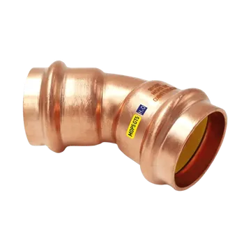 Fitinka CU lisovací koleno 45° 9041 - 28 - pro topení i rozvod plynu F/F