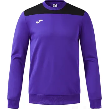 Pánská mikina Mikina JOMA PHOENIX III, barva fialová - černá, velikost XL