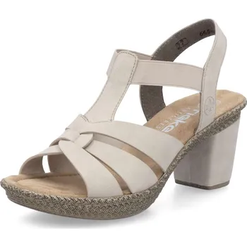 Dámské sandále Dámské sandály RIEKER 665K3-62 béžová S6 39