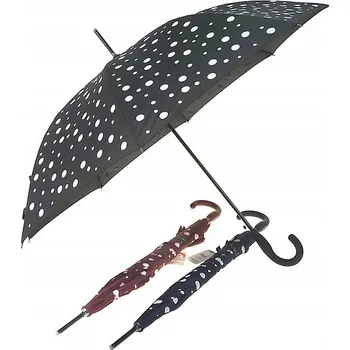 Deštník Adar dlouhý manuální deštník černý