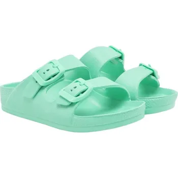 Chlapecké pantofle Color Kids - Dětské pantofle - Cabbage Velikost: 35