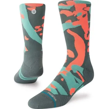 Pánské oblečení Ponožky Stance Lipard Crew jad M